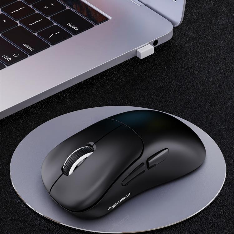 HXSJ T700 Tri-mode Lightweight Wireless Mouse(Black) - Wireless Mice by HXSJ | Online Shopping UK | buy2fix