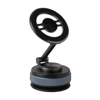 XZK104 2nd Generation Vacuum Adsorption Magnetic Folding Car Phone Holder(Gun Metal D Type) - Universal Car Holders by buy2fix | Online Shopping UK | buy2fix