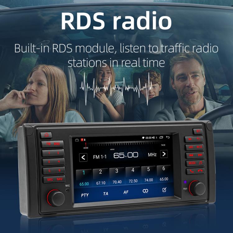 For BMW E53 1996-2007 YT-004 Android13 7 inch HD Screen Car GPS Navigation Reversing Image Integrated Machine, Memory:2G+64G - Car MP3 & MP4 & MP5 by buy2fix | Online Shopping UK | buy2fix