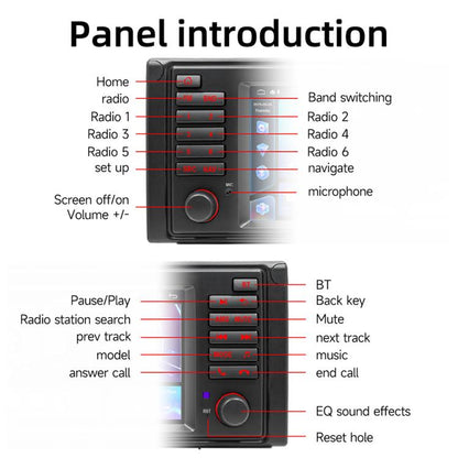 For BMW E53 1996-2007 YT-004 Android13 7 inch HD Screen Car GPS Navigation Reversing Image Integrated Machine, Memory:2G+64G - Car MP3 & MP4 & MP5 by buy2fix | Online Shopping UK | buy2fix