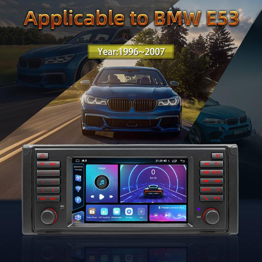For BMW E53 1996-2007 YT-004 Android13 7 inch HD Screen Car GPS Navigation Reversing Image Integrated Machine, Memory:2G+32G - Car MP3 & MP4 & MP5 by buy2fix | Online Shopping UK | buy2fix