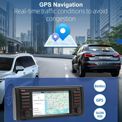 For BMW E53 1996-2007 YT-004 Android13 7 inch HD Screen Car GPS Navigation Reversing Image Integrated Machine, Memory:2G+64G - Car MP3 & MP4 & MP5 by buy2fix | Online Shopping UK | buy2fix