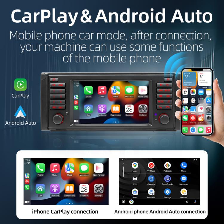 For BMW E53 1996-2007 YT-004 Android13 7 inch HD Screen Car GPS Navigation Reversing Image Integrated Machine, Memory:2G+64G - Car MP3 & MP4 & MP5 by buy2fix | Online Shopping UK | buy2fix