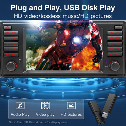 For BMW E53 1996-2007 YT-004 Android13 7 inch HD Screen Car GPS Navigation Reversing Image Integrated Machine, Memory:2G+64G - Car MP3 & MP4 & MP5 by buy2fix | Online Shopping UK | buy2fix