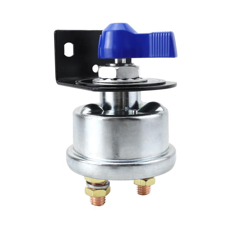 12-24V 200A High Current Battery Disconnect Switch with Bracket(Blue Handle) - Car Switches by buy2fix | Online Shopping UK | buy2fix