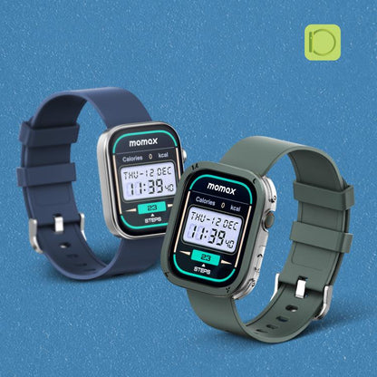 MOMAX SW3S 1.99 inch Screen 3ATM Waterproof Smart Sports Watch(Green) - Smart Watches by MOMAX | Online Shopping UK | buy2fix