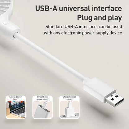 USB Direct Plug-in Brushless Motor Low Noise Small Fan(with Switch) - Electric Fans by buy2fix | Online Shopping UK | buy2fix