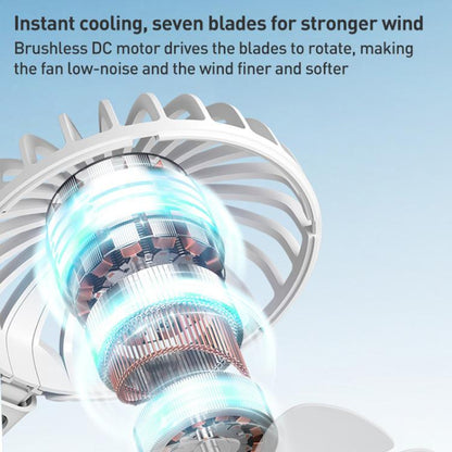 USB Direct Plug-in Brushless Motor Low Noise Small Fan(with Switch) - Electric Fans by buy2fix | Online Shopping UK | buy2fix