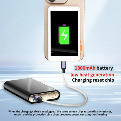 RK-X40E MagSafe Magnetic Rear Selfie Screen Bluetooth Camera Version(White) - Others Accessories by buy2fix | Online Shopping UK | buy2fix