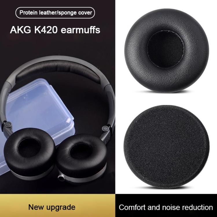2pcs Mesh Replacement Earpads For AKG K402 / K414P / K417P(Black) - Earmuff & Pad by buy2fix | Online Shopping UK | buy2fix