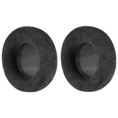 2pcs Velvet Replacement Earpads For AKG K612 / K712(Black) - Earmuff & Pad by buy2fix | Online Shopping UK | buy2fix