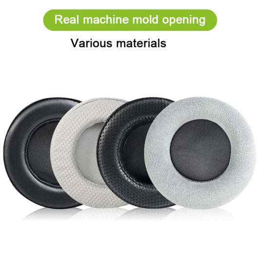 2pcs Mesh Splicing Replacement Earpads For AKG K612 / K712(Grey) - Earmuff & Pad by buy2fix | Online Shopping UK | buy2fix