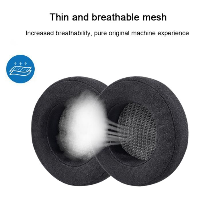 2pcs Mesh Splicing Replacement Earpads For AKG K612 / K712(Grey) - Earmuff & Pad by buy2fix | Online Shopping UK | buy2fix