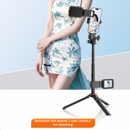 RK-X40G Mini Rear Selfie Screen Sound Version with Clip(White) - Others Accessories by buy2fix | Online Shopping UK | buy2fix