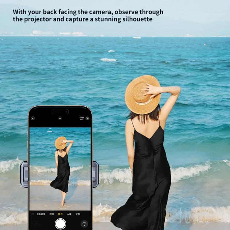 RK-X40G Mini Rear Selfie Screen Sound Version with Clip(Black) - Others Accessories by buy2fix | Online Shopping UK | buy2fix