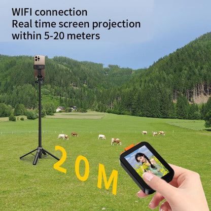 RK-X40H Mini Rear Selfie Screen Sync Sound Version(White) - Others Accessories by buy2fix | Online Shopping UK | buy2fix