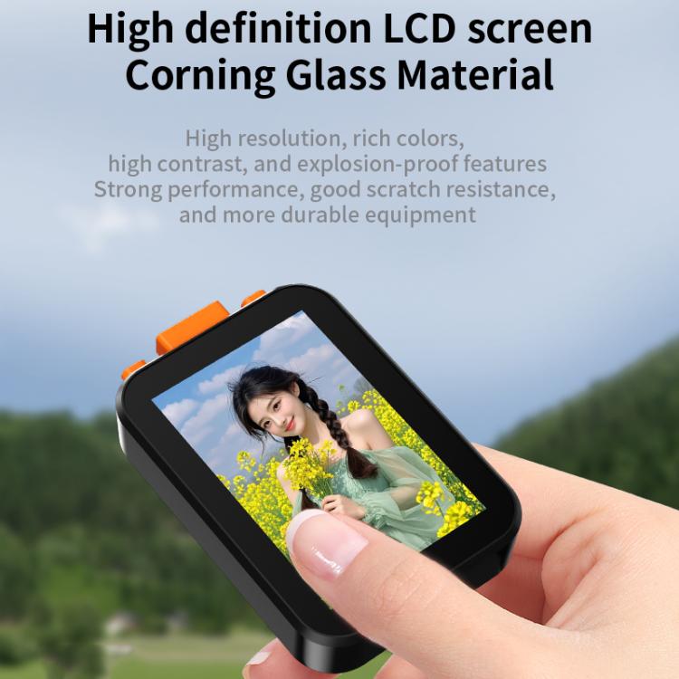 RK-X40H Mini Rear Selfie Screen Sync Sound Version(Black) - Others Accessories by buy2fix | Online Shopping UK | buy2fix