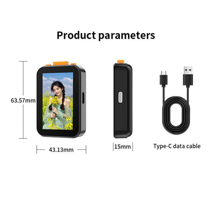 RK-X40H Mini Rear Selfie Screen Sync Sound Version(White) - Others Accessories by buy2fix | Online Shopping UK | buy2fix