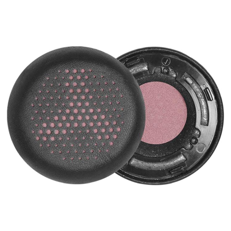 2pcs Protein Leather Replacement Earpads For AKG Y500(Black + Pink Mesh) - Earmuff & Pad by buy2fix | Online Shopping UK | buy2fix