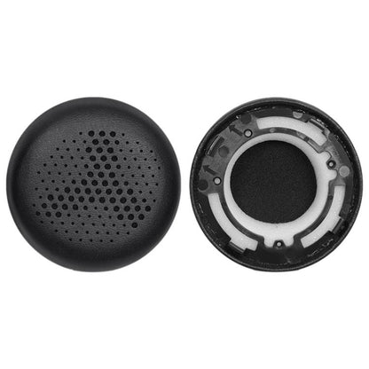 2pcs Protein Leather Replacement Earpads For AKG Y500(Black + Black Mesh) - Earmuff & Pad by buy2fix | Online Shopping UK | buy2fix