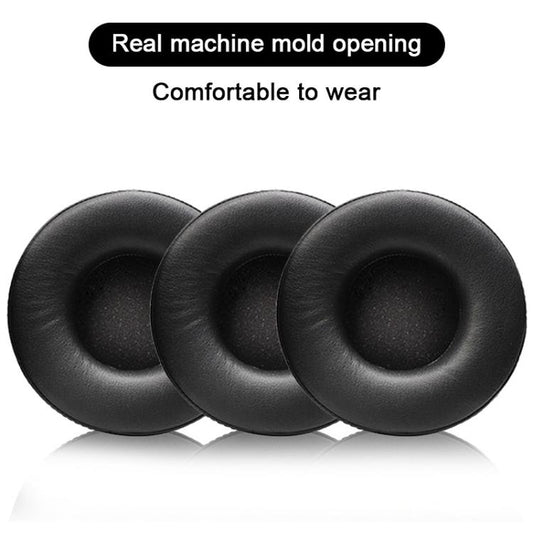 2pcs Protein Leather Splicing Thickening Replacement Earpads For AKG K240 MKII / K270(Black) - Earmuff & Pad by buy2fix | Online Shopping UK | buy2fix
