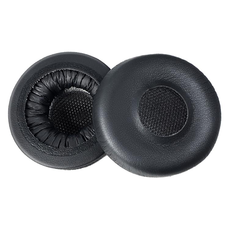 2pcs Protein Leather Replacement Earpads For AKG Y40 / Y45 / Y45BT(Black) - Earmuff & Pad by buy2fix | Online Shopping UK | buy2fix