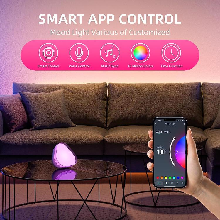 SXL001 Smart Bluetooth Desktop Atmosphere Light Bedroom Night Light, Bluetooth Version - Novelty Lighting by buy2fix | Online Shopping UK | buy2fix