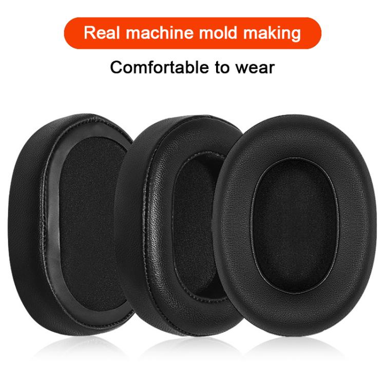 2pcs Lambskin Splicing Replacement Earpads For AKG K361 / K371 / K361BT / K371BT(Black) - Earmuff & Pad by buy2fix | Online Shopping UK | buy2fix