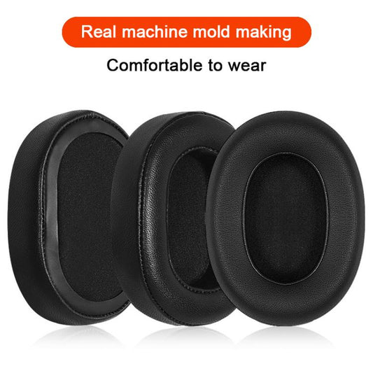 2pcs Lambskin Splicing Replacement Earpads For AKG K361 / K371 / K361BT / K371BT(Black) - Earmuff & Pad by buy2fix | Online Shopping UK | buy2fix