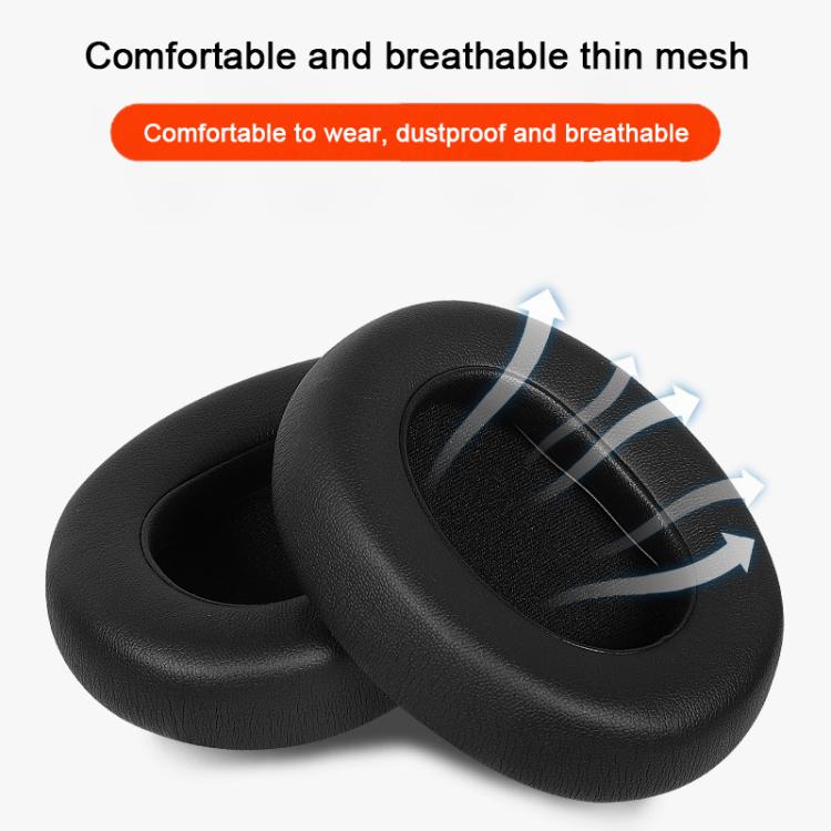 2pcs Lambskin Splicing Replacement Earpads For AKG K361 / K371 / K361BT / K371BT(Black) - Earmuff & Pad by buy2fix | Online Shopping UK | buy2fix