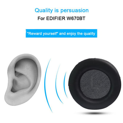 1 Pair Protein Leather Replacement Earpads For AKG K52 / K72 / K92(Black) - Earmuff & Pad by buy2fix | Online Shopping UK | buy2fix