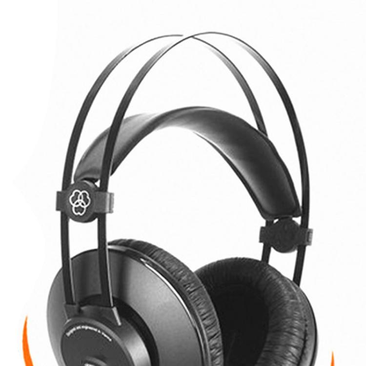 Headphone Head Beam Protective Cover For AKG K52 / K72 / K92(Black) - Earmuff & Pad by buy2fix | Online Shopping UK | buy2fix