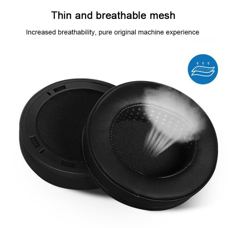 2pcs Lambskin Replacement Earpads For AKG K812 Pro(Black) - Earmuff & Pad by buy2fix | Online Shopping UK | buy2fix