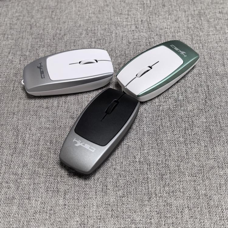 HXSJ M109 Mini Wireless Mouse, 3D Right, TF Card Reader, 4D Mute Buttons(Space Silver) - Wireless Mice by HXSJ | Online Shopping UK | buy2fix