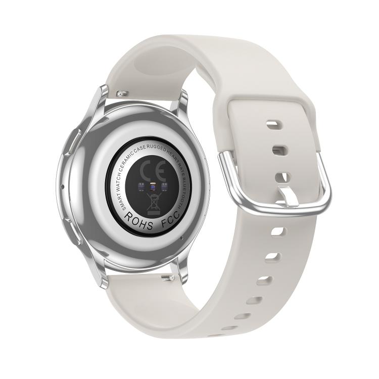 CY29 1.32 inch AMOLED Screen Female Smart Watch Supports COFIT APP(Silver) - Smart Watches by buy2fix | Online Shopping UK | buy2fix