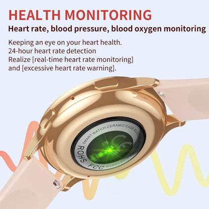 CY29 1.32 inch AMOLED Screen Female Smart Watch Supports COFIT APP(Black) - Smart Watches by buy2fix | Online Shopping UK | buy2fix