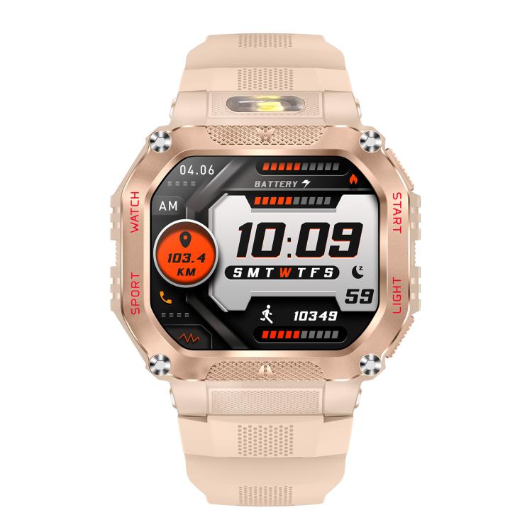 HT34 1.75 inch IPS Screen 3ATM Outdoor Sports BT Smart Watch(Pink) - Smart Watches by buy2fix | Online Shopping UK | buy2fix