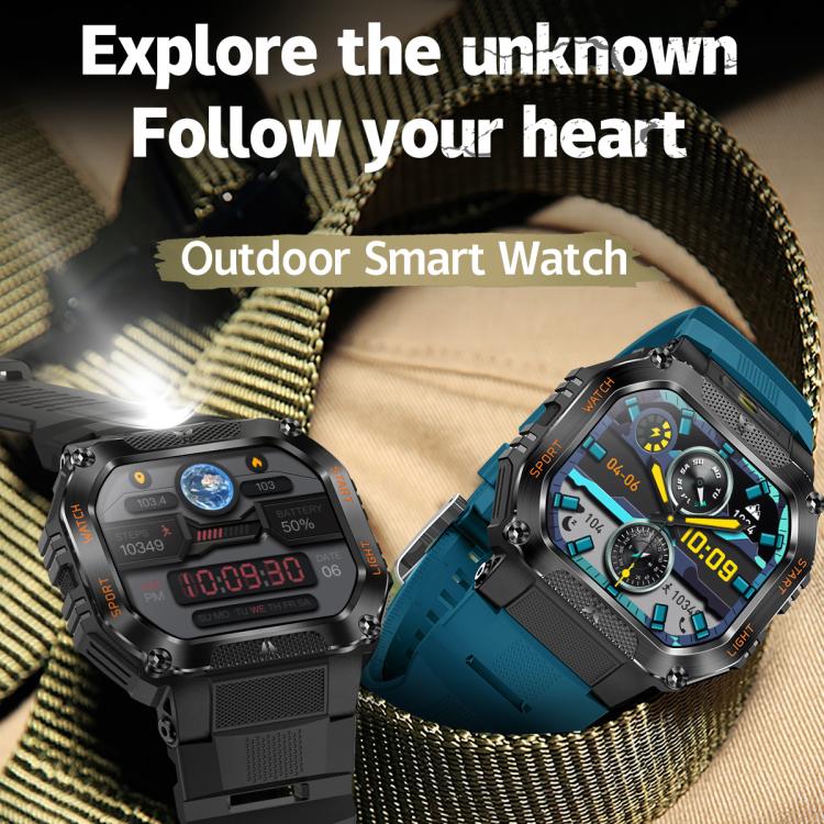 HT34 1.75 inch IPS Screen 3ATM Outdoor Sports BT Smart Watch(Pink) - Smart Watches by buy2fix | Online Shopping UK | buy2fix