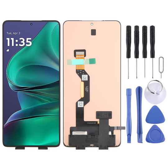 For Motorola Edge 60 Stylus 5G Original LTPO P-OLED LCD Screen with Digitizer Full Assembly