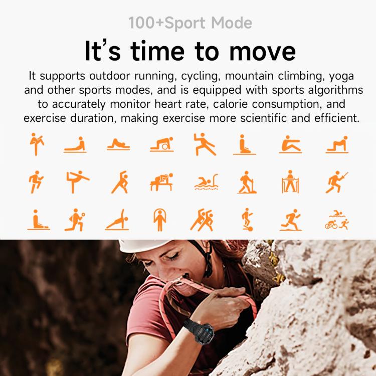 KC91 1.39 inch IPS Screen 3ATM Outdoor GPS Smart Watch with Flashlight(Camouflage) - Smart Watches by buy2fix | Online Shopping UK | buy2fix