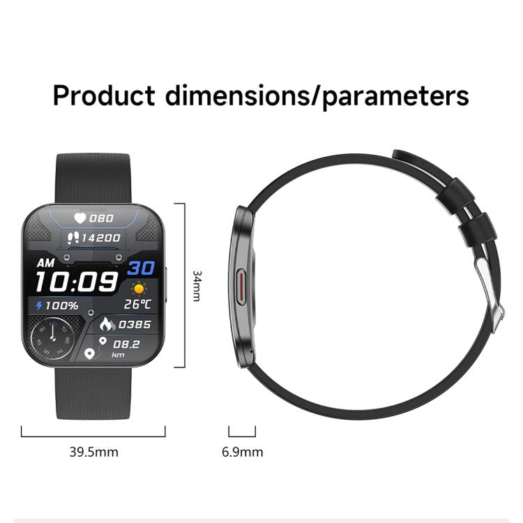U17 1.85 inch Ultra-thin Curved Screen IP68 Sports Smart Watch(Rose Gold) - Smart Watches by buy2fix | Online Shopping UK | buy2fix