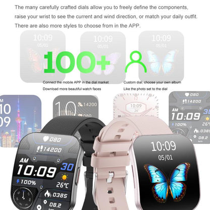 U17 1.85 inch Ultra-thin Curved Screen IP68 Sports Smart Watch(Rose Gold) - Smart Watches by buy2fix | Online Shopping UK | buy2fix