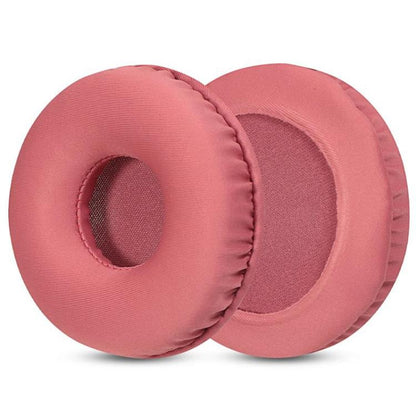 2pcs Sponge Earmuffs Replacement Earpads For ATH-AR3BT / AR3iS / AR1iS, Style:Pink Ice Silk Cloth - Earmuff & Pad by buy2fix | Online Shopping UK | buy2fix