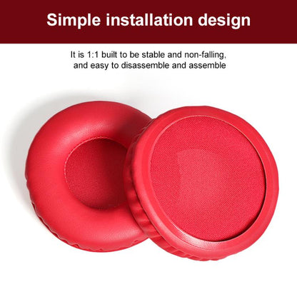 2pcs Sponge Earmuffs Replacement Earpads For ATH-AR3BT / AR3iS / AR1iS, Style:Red Football Net - Earmuff & Pad by buy2fix | Online Shopping UK | buy2fix