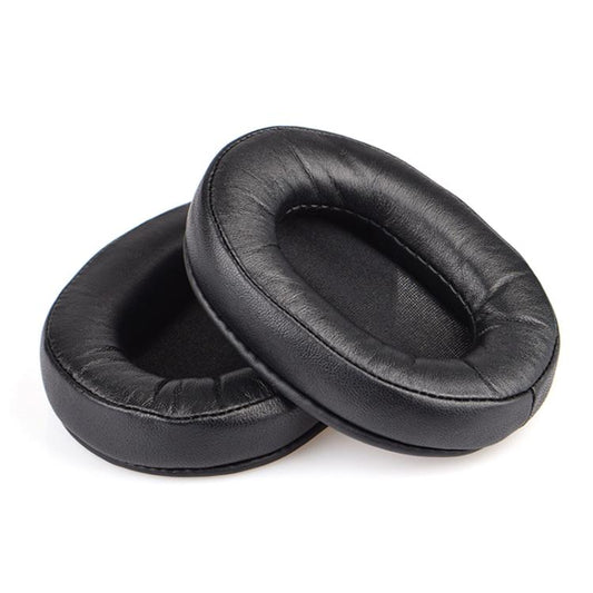 2pcs Sponge Earmuffs Replacement Earpads For ATH-MSR7, Style:Black Lambskin - Earmuff & Pad by buy2fix | Online Shopping UK | buy2fix