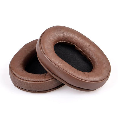 2pcs Sponge Earmuffs Replacement Earpads For ATH-MSR7, Style:Brown Lambskin - Earmuff & Pad by buy2fix | Online Shopping UK | buy2fix