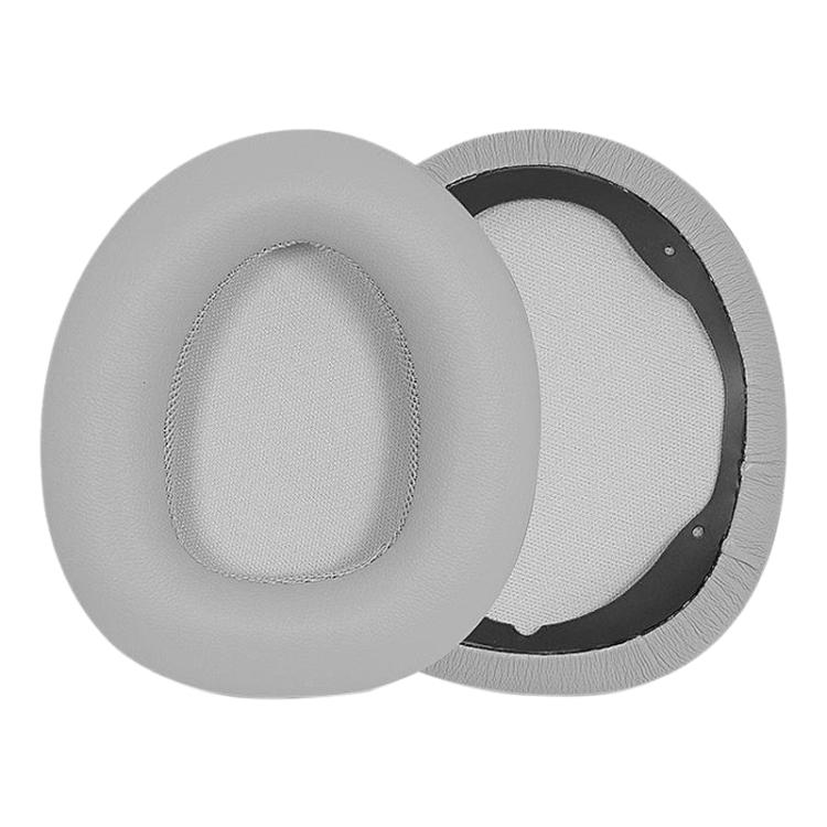 For Dareu EH739 / EH755 2pcs Protein Leather Snap-on Type Earphone Covers(Gray) - Earmuff & Pad by buy2fix | Online Shopping UK | buy2fix