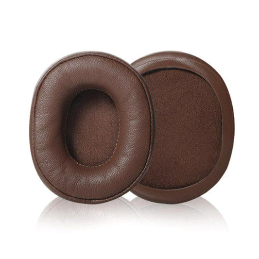 2pcs Sponge Earmuffs Replacement Earpads For ATH-SR5 / SR5BT, Style:Brown Lambskin - Earmuff & Pad by buy2fix | Online Shopping UK | buy2fix
