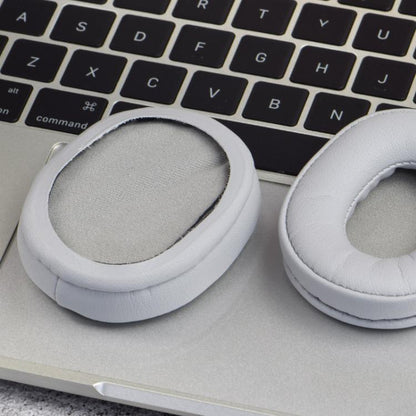 2pcs Sponge Earmuffs Replacement Earpads For ATH-SR5 / SR5BT, Style:Grey Lambskin - Earmuff & Pad by buy2fix | Online Shopping UK | buy2fix