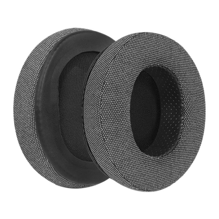 2pcs Skin-friendly Cloth Slip-on Type Earphone Covers For Brainwavz HM5(Black) - Earmuff & Pad by buy2fix | Online Shopping UK | buy2fix